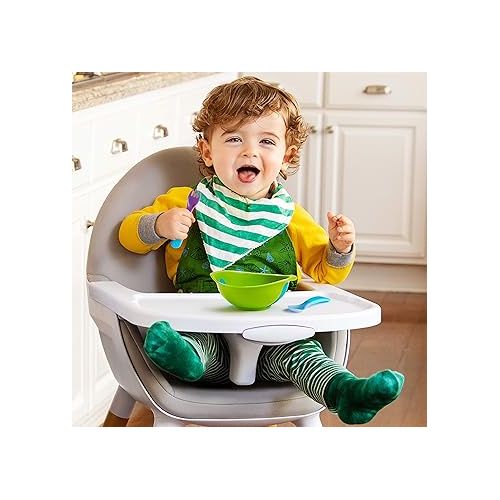 먼치킨 Munchkin® ColorReveal™ Color Changing Toddler Forks and Spoons, 6 Pack