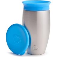 Munchkin® Miracle® 360 Toddler Sippy Cup, Spill Proof, 10 Ounce, Stainless Steel, Blue