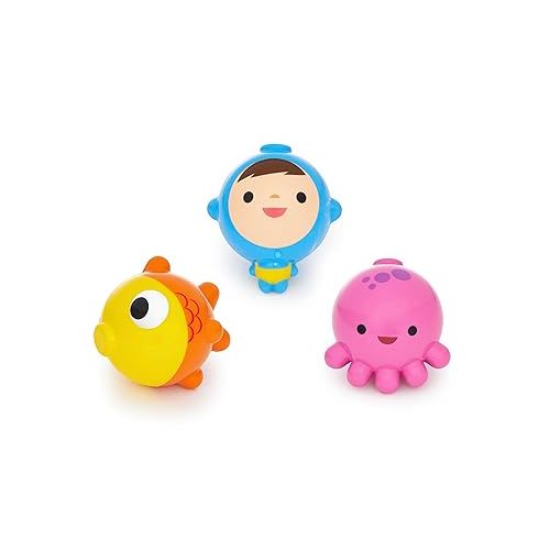 먼치킨 Munchkin® Fishin'™ Magnetic Baby and Toddler Bath Toy, 4pc Set