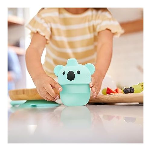 먼치킨 Munchkin® Koala Soft-Touch Spill Proof Baby and Toddler Sippy Cup, 8 Ounce