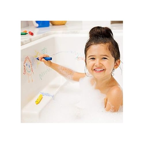 먼치킨 Munchkin® Draw™ Bath Crayons Toddler Bath Toy, 5 count (Pack of 2)