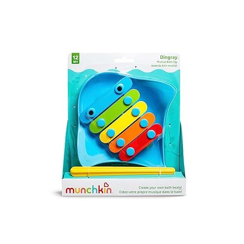 먼치킨 Munchkin® Dingray™ Xylophone Musical Baby and Toddler Bath Toy