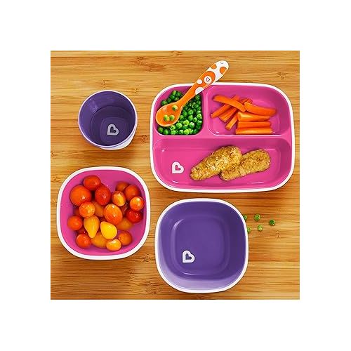먼치킨 Munchkin® Splash™ Baby and Toddler Bowl, Purple