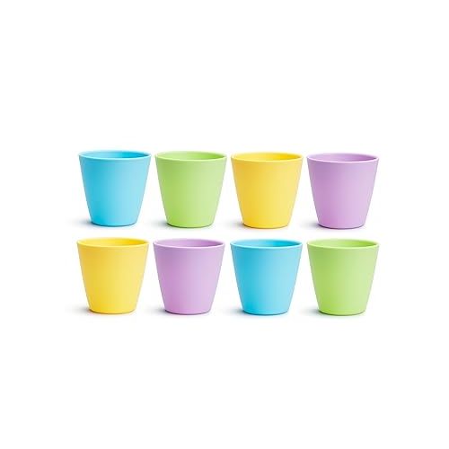 먼치킨 Munchkin® Multi™ Open Training Toddler Cups, 8 Ounce, 8 Pack