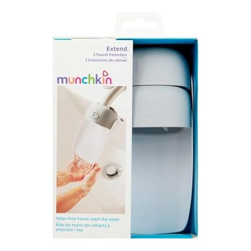 먼치킨 Munchkin® Extend™ Faucet Extender, 2 Count (Pack of 1)