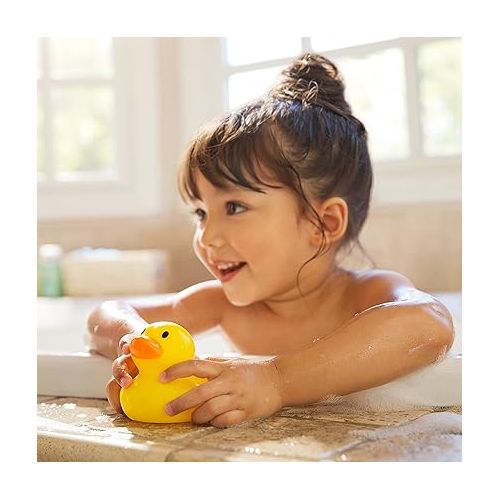 먼치킨 Munchkin® White Hot® Safety Bath Ducky Toy, Yellow