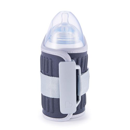 먼치킨 Munchkin Travel Car Baby Bottle Warmer, Grey