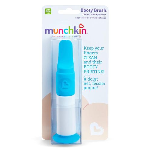 먼치킨 [아마존베스트]Munchkin Booty Brush Diaper Cream Applicator, Blue