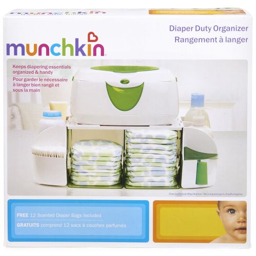 먼치킨 [아마존베스트]Munchkin Diaper Duty Organizer, Colors May Vary