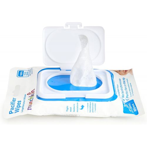 먼치킨 [아마존베스트]Munchkin 36 Pack Arm and Hammer Pacifier Wipes, White