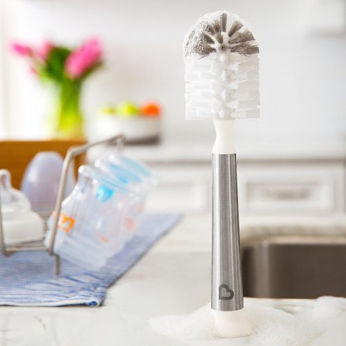 먼치킨 [아마존베스트]Munchkin 2 Piece Shine Stainless Steel Bottle Brush Refills