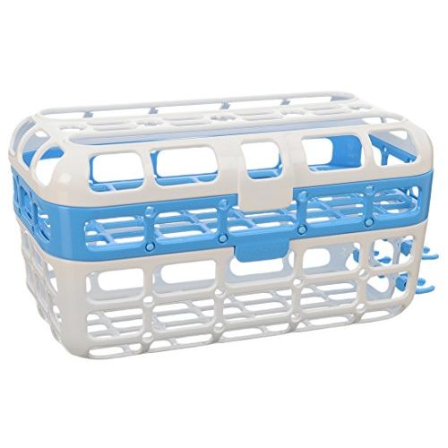 먼치킨 [아마존베스트]Munchkin High Capacity Dishwasher Basket, Blue
