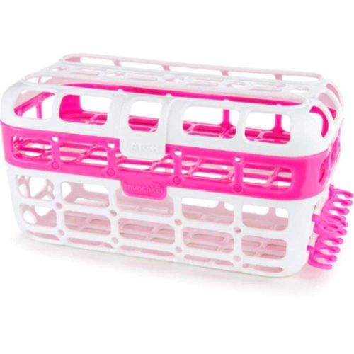 먼치킨 [아마존베스트]Munchkin High Capacity Dishwasher Basket, Assorted Colors