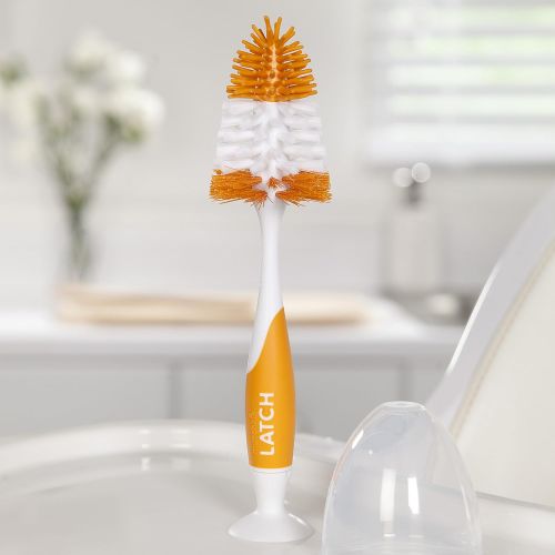 먼치킨 [아마존베스트]Munchkin LATCH Deluxe Bottle and Valve Brush