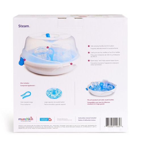 먼치킨 [아마존베스트]Munchkin Steam Guard Microwave Sterilizer