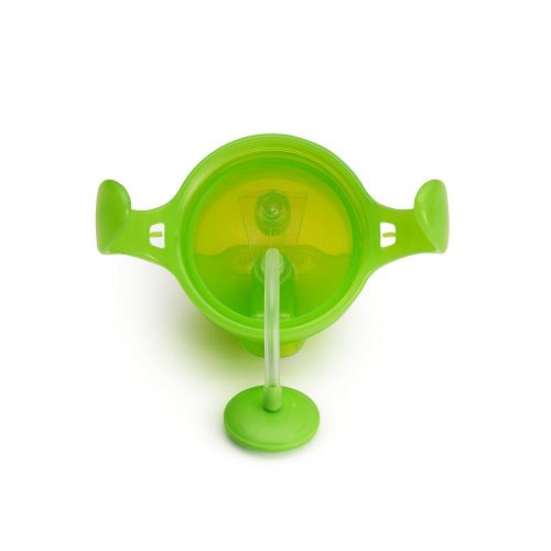 먼치킨 [아마존베스트]Munchkin Click Lock Weighted Straw Cup, 7 Ounce, Green