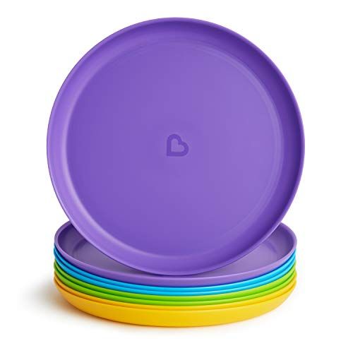 먼치킨 [아마존베스트]Munchkin Multi Toddler Plate, 8 Pack