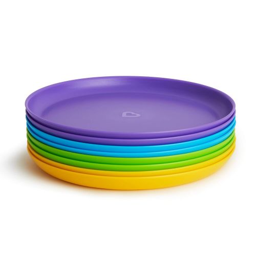 먼치킨 [아마존베스트]Munchkin Multi Toddler Plate, 8 Pack