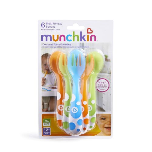 먼치킨 [아마존베스트]Munchkin 6 Piece Fork and Spoon Set