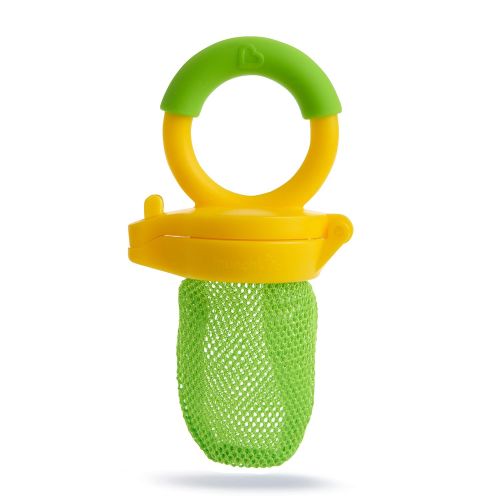 먼치킨 [아마존베스트]Munchkin Fresh Food Feeder, 2 Pack, Blue/Green