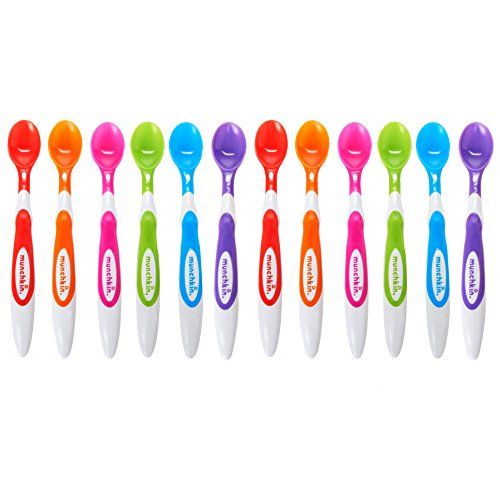 먼치킨 [아마존베스트]Munchkin 12 Piece Soft-Tip Infant Spoons