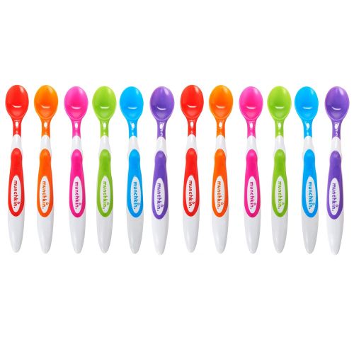 먼치킨 [아마존베스트]Munchkin 12 Piece Soft-Tip Infant Spoons