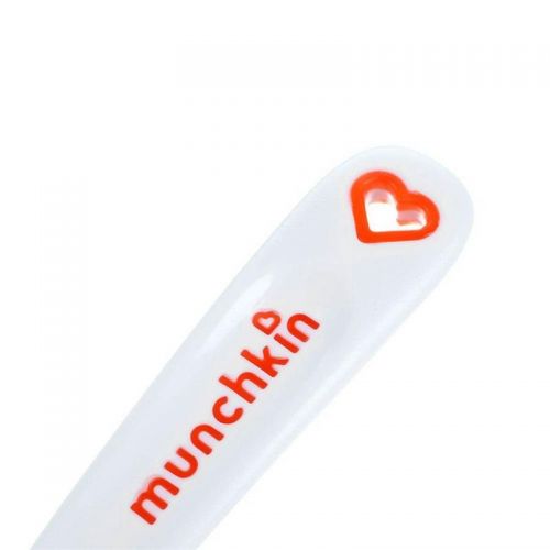 먼치킨 [아마존베스트]Munchkin White Hot Infant Safety Spoons, 4 Count