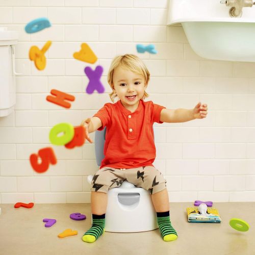 먼치킨 [아마존베스트]Munchkin Arm & Hammer Multi-Stage 3-in-1 Potty, Grey