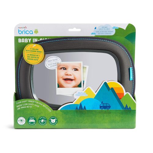 먼치킨 [아마존베스트]Munchkin Brica Baby In-Sight Car Mirror, Crash Tested and Shatter Resistant