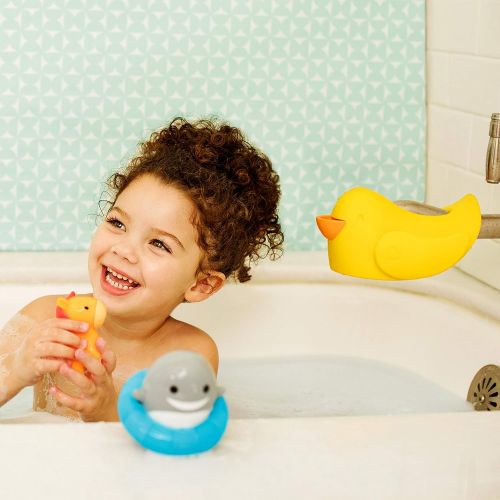 먼치킨 [아마존베스트]Munchkin Bubble Beak Bath Spout Cover Safety Guard, Yellow