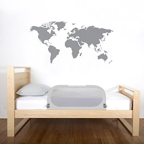 먼치킨 [아마존베스트]Munchkin Sleep Toddler Bed Rail, Fits Twin, Full and Queen Size Mattresses, Grey