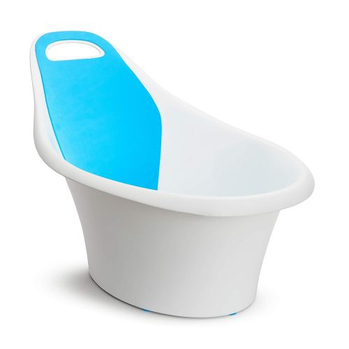 먼치킨 [아마존베스트]Munchkin Sit and Soak Baby Bath Tub, 0-12 Months, White