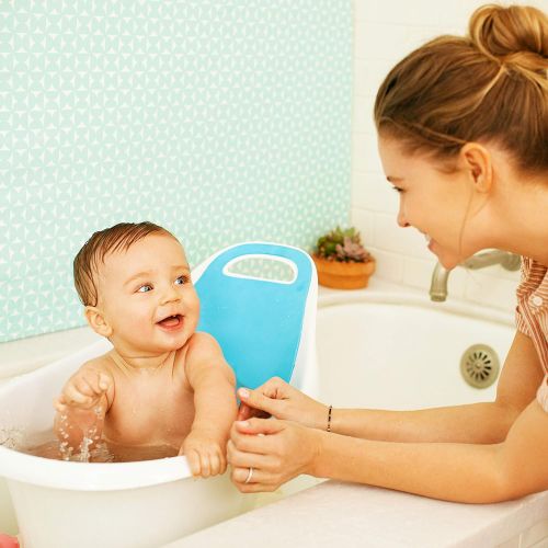 먼치킨 [아마존베스트]Munchkin Sit and Soak Baby Bath Tub, 0-12 Months, White