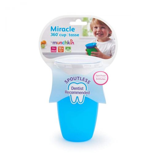 먼치킨 [아마존 핫딜]  [아마존핫딜]Munchkin Miracle 360 Trinkbecher, blau, 1er-Pack (296 ml)