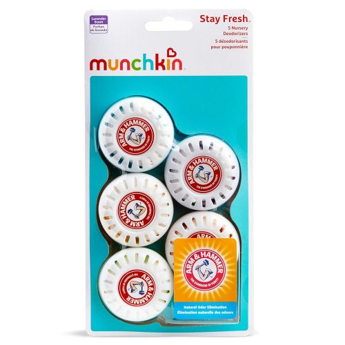 먼치킨 Munchkin Arm and Hammer Nursery Fresheners, Assorted Scents of Lavender or Citrus, 5 Count