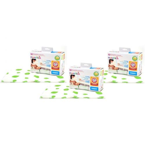 먼치킨 Munchkin Arm & Hammer Disposable Changing Pad - 30 Pack