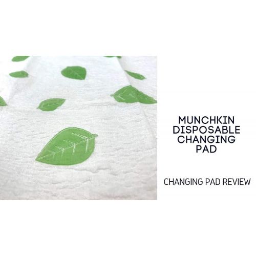 먼치킨 Munchkin Arm & Hammer Disposable Changing Pad - 30 Pack