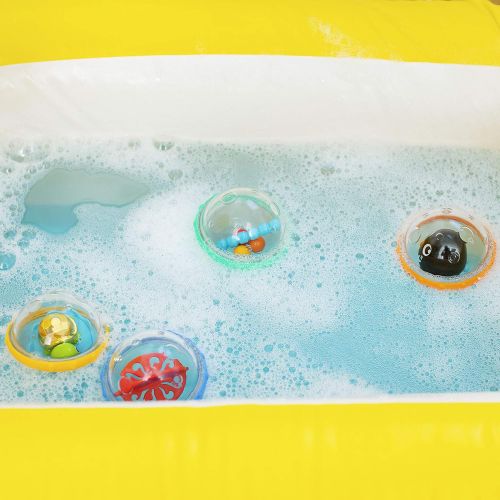 먼치킨 Munchkin Float and Play Bubbles Bath Toy, 4 Count