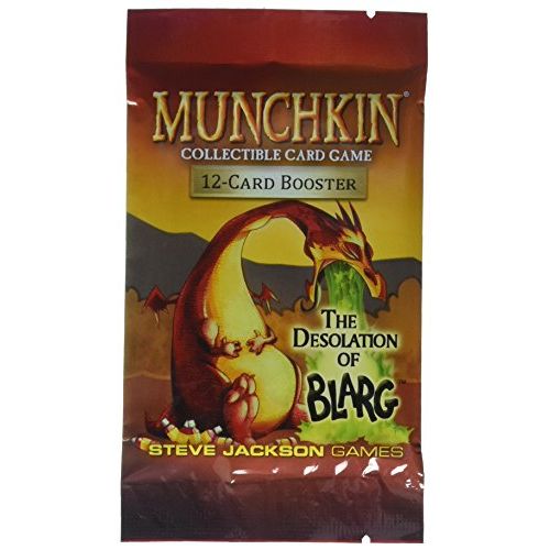 먼치킨 Munchkin Collectible Card Game Series 2 Booster Box: The Desolation of Blarg - 24 Packs