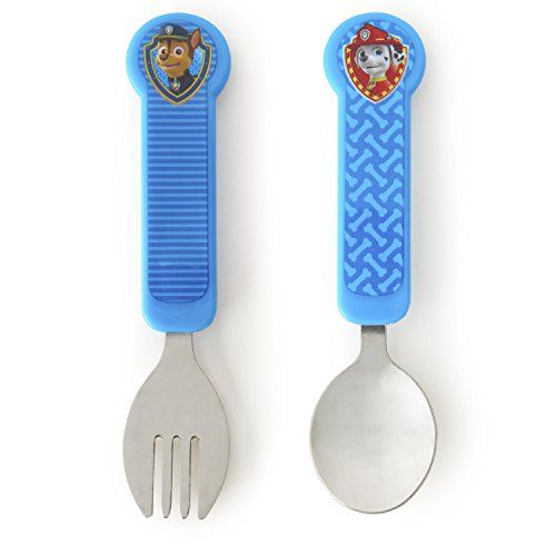 먼치킨 Munchkin PAW Patrol Toddler Boys Fork and Spoon