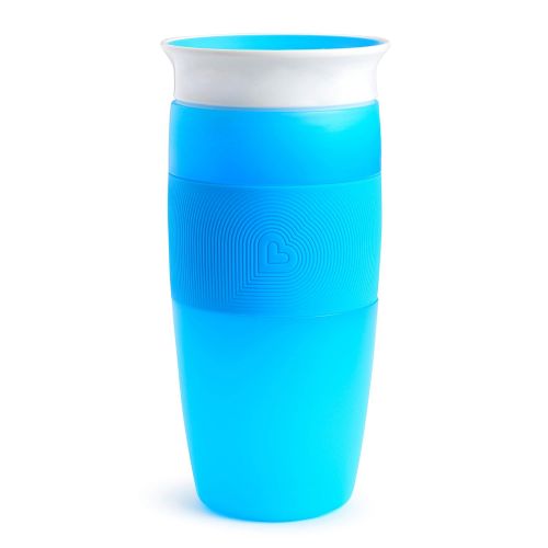 먼치킨 Munchkin Miracle 360 Sippy Cup, Blue, 14 Ounce