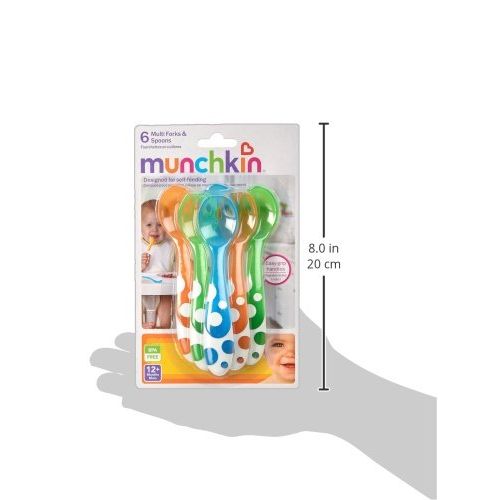 먼치킨 Munchkin 6 Piece Fork and Spoon Set