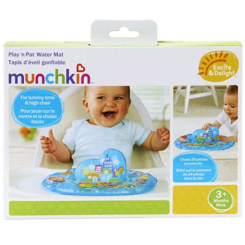 먼치킨 Munchkin Excite and Delight Play N Pat Water Mat, City