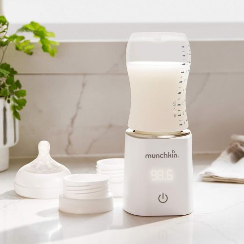 먼치킨 New Munchkin 98° Digital Bottle Warmer ? Perfect Temperature, Every Time