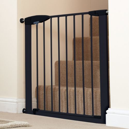 먼치킨 Munchkin Easy Close XL Metal Baby Gate, 29.5 - 51.6 Wide, Black, Model MK0009-111