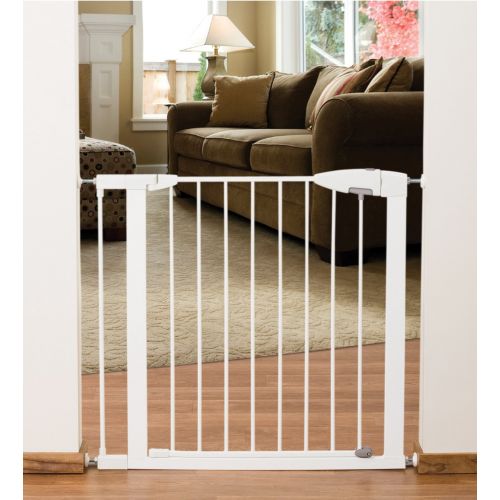 먼치킨 Munchkin Easy-Close Metal Gate, White