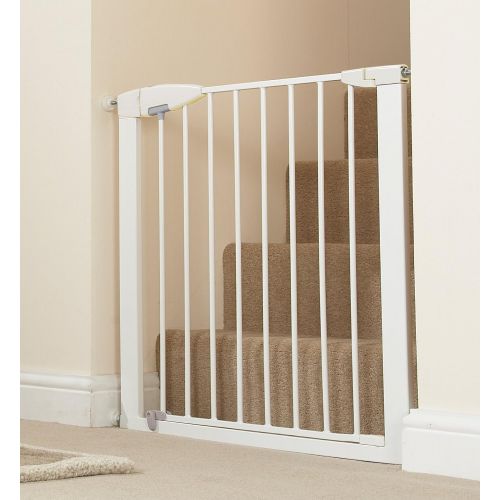 먼치킨 Munchkin Easy-Close Metal Gate, White