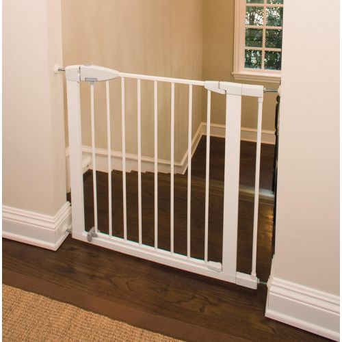 먼치킨 Munchkin Easy-Close Metal Gate, White