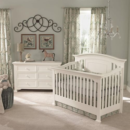  Munire Centennial Medford 4-in-1 Convertible Crib White