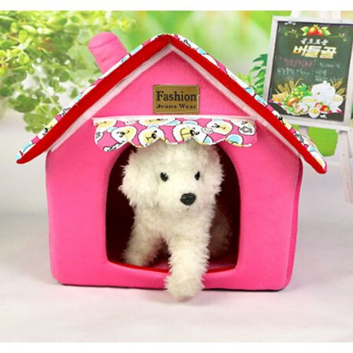  Muodu Dog House Cat Bed Designed for Small Dogs and Cats Portable Indoor Pet House